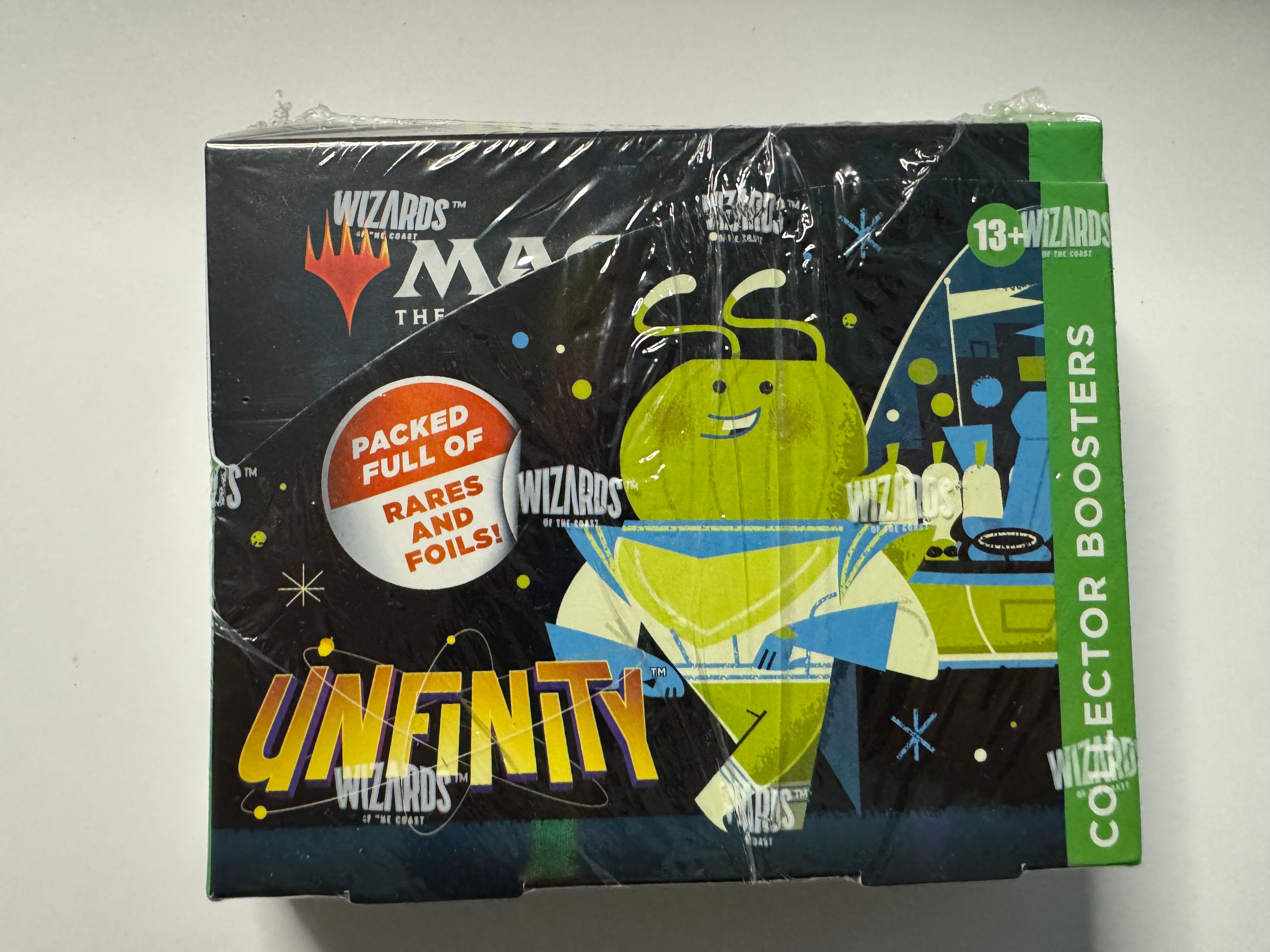 magic the gathering unfinity collector booster box Magic The Gathering Trading Card Games: Unfinity Draft Collector Omega Box