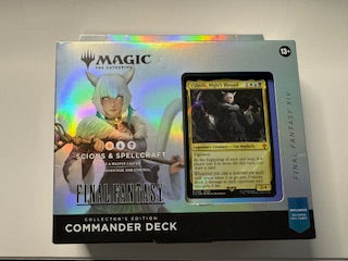 Final Fantasy ✅ Commander Deck (Scions and Spellcraft)- Collector ✅ Magic The Gathering