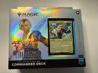 Final Fantasy ✅ Commander Deck (Counter Blitz) - Collector ✅ Magic The Gathering